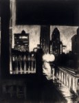 Robert Reeves - Gotham 2, charcoal on paper, 18"x24, 2010