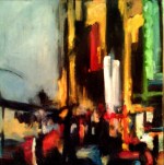 robert reeves, Gotham, oil on linen, 24x24, 2012