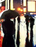 Robert Reeves - Shadows and Rain, oil on canvas, 24"x36", 2009