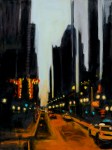Robert Reeves - Twilight in Chicago - Giclee - up to 20x 26, 2008